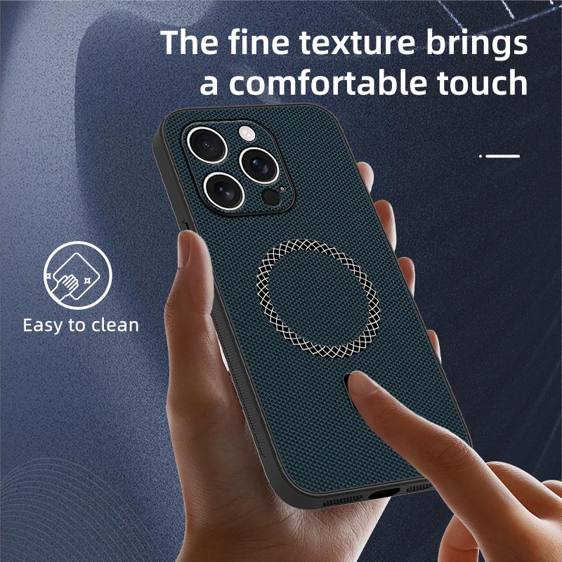 Precise Cutouts Phone Case for Iphone 17 Pro Max 16 Plus Iphone17 Iphone16 for Magsafe Wireless Charging Back Cover Capa