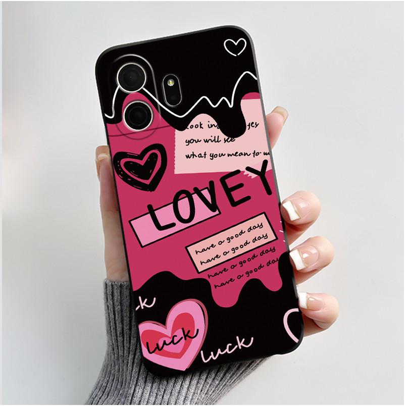 Casing For TCL NxtPaper 70 Pro T807D T807W T807E Phone Case Luxury Cute Cool Boys Girls Black Soft silicone Back Cover Shell