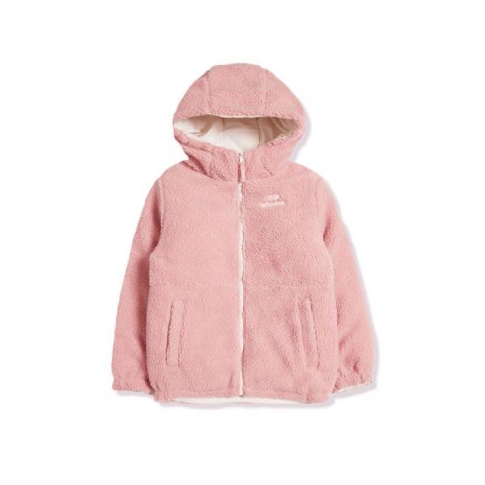 

[eider] Kids Pop On Aro Reversible Fleece Duck Down Jacket Juw22596p3 Indian Pink/120