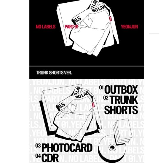 YEONJUN (TXT) ? ?ŽÁDNÉ ŠTÍTKY ČÁST 01 ?(?Verze šortek do kufru) - Vydání 2025-11-07