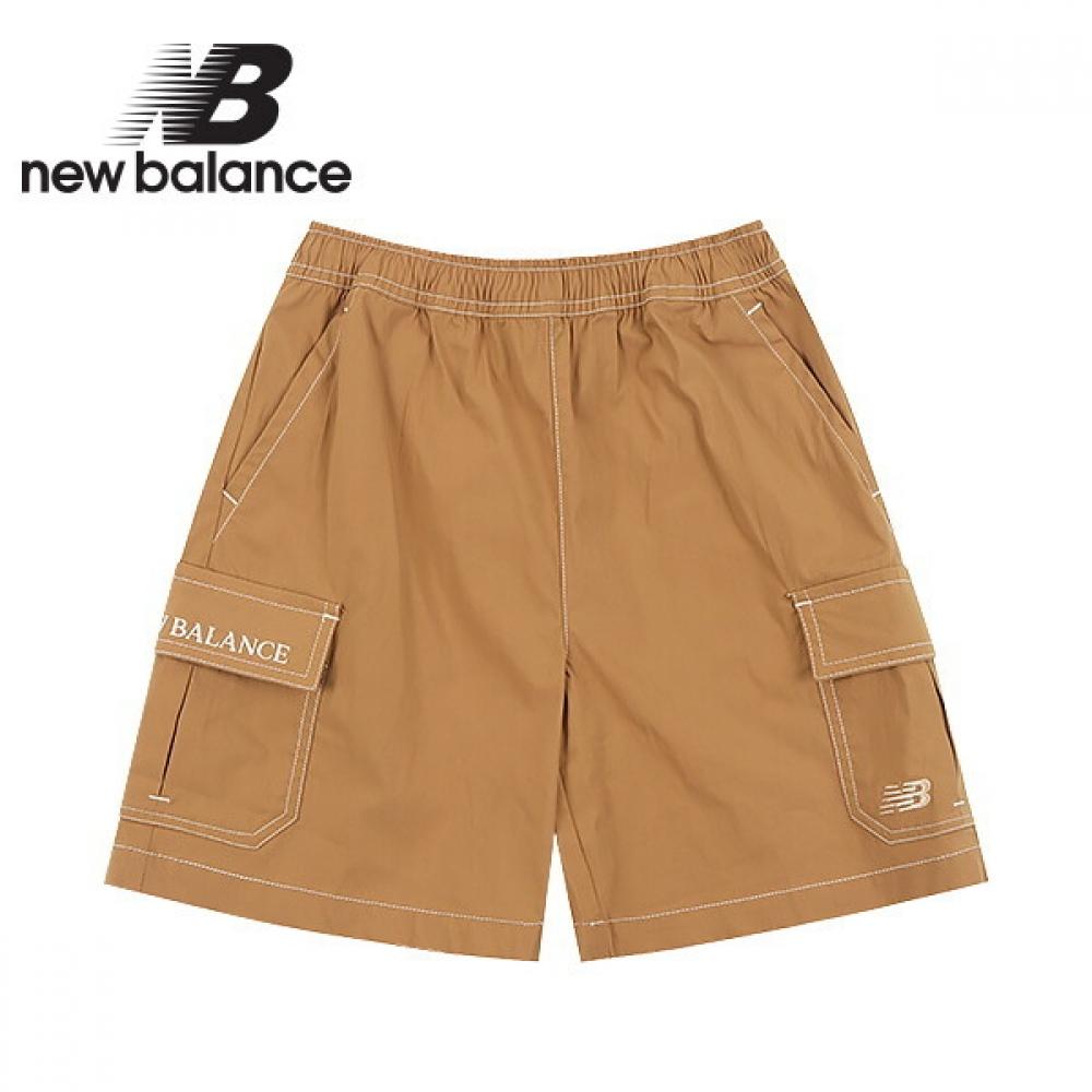 

New Balance Kids Stitch Woven Pants Brown 110