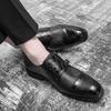 Fashion Mens Dress Shoes PU Leather Double Buckle Monk Strap Men Shoes Snake Print Cap Toe Classic Italian Shoes Zapatos Hombre Size 48