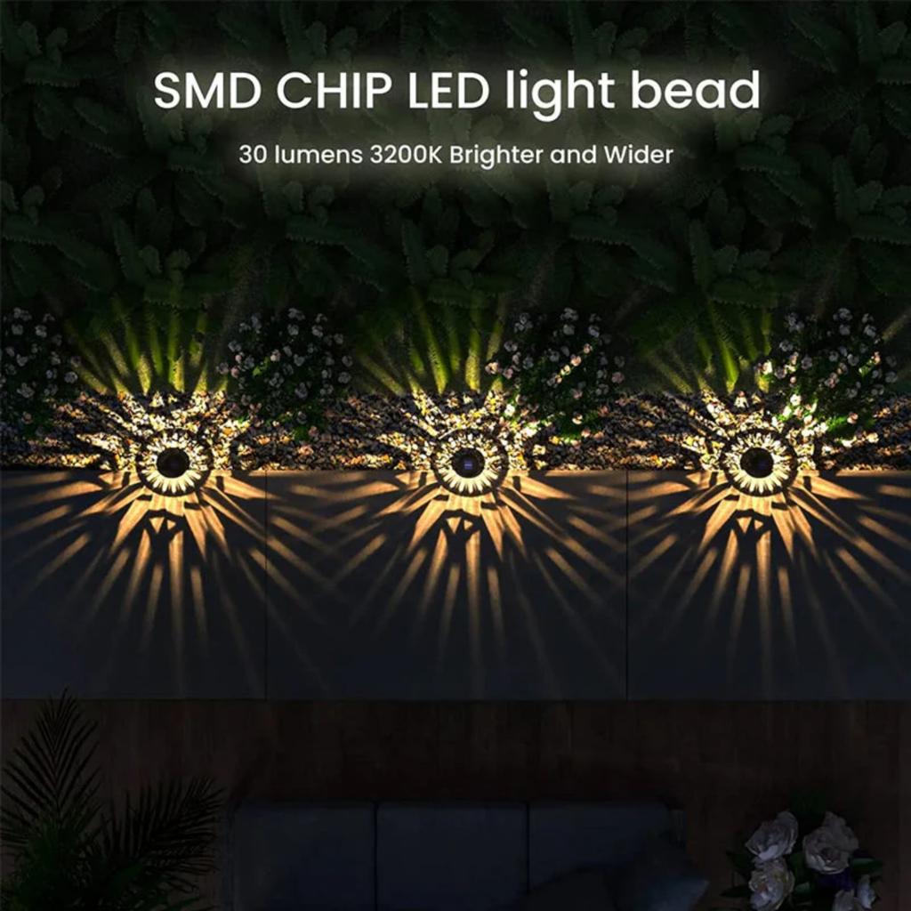 Outdoor Waterproof Solar Lights, Solar Light And Shadow Projection Lights, Courtyard Garden, Home Villa Light And Shadow ,