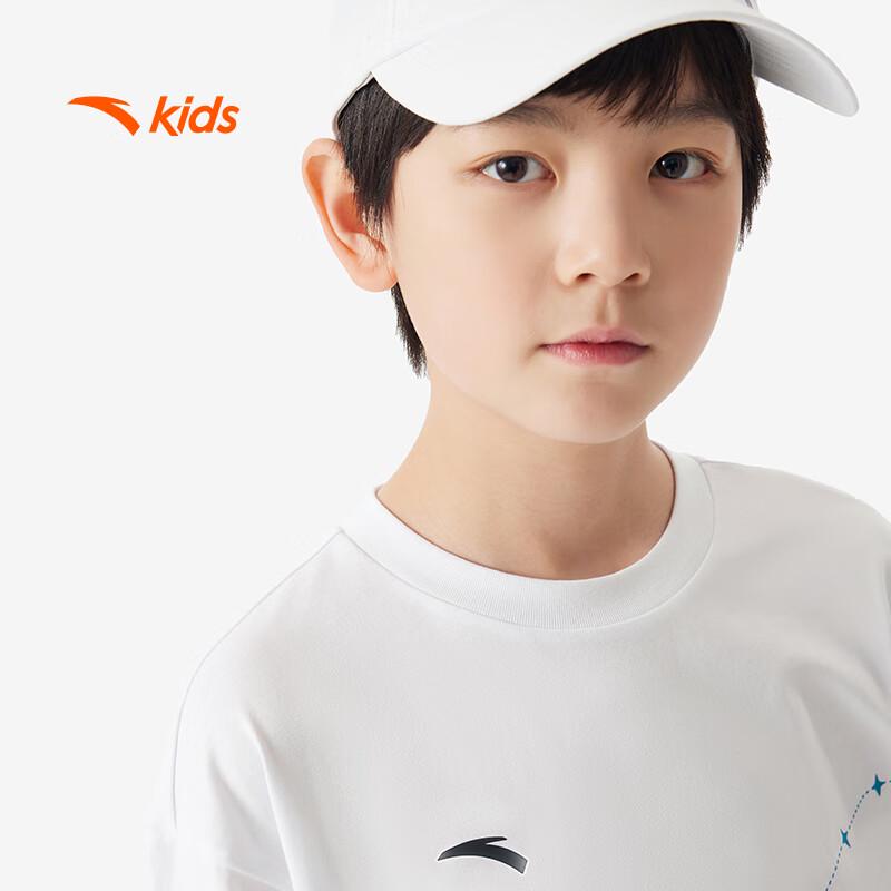 Anta Boys' 2025 Summer Breathable Sport T-Shirt