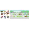 Levan Fun Sticker Children's Encyclopedia Working Vehicles Photo by Minoru Ogano