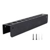 Detailing Brush Holder 10 Holes Wall Mount Car Detailing Brush Organizer Heavy Duty Detailing Brush Rack for Garage Workshop Storage And Organization