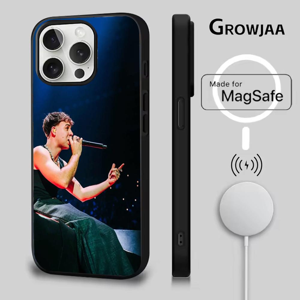 Singer Q-Quevedo BuenaS Noche Phone Case For iPhone 16e,16,15,14,13,12,11,Plus,Pro,Max,Mini Magsafe Magnetic Wireless Charging
