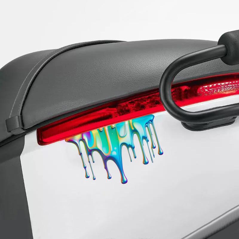 Dekorativní samolepky na auto s dopaminově zbarvenou tekutou barvou Vinylová reflexní nálepka na auto pro nárazníky auta, bok karoserie