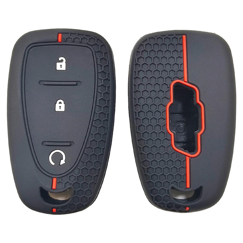 Suitable for Chevrolet Trailblazer, Mai Rui Bao, Chuangjie, Chuangku, Pioneer remote control, 3-key honeycomb silicone key set