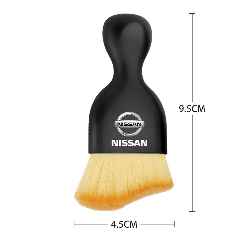 Car Crevice Dust Removal Artifact Brush Cleaning Brush Tool For Nissan Nismo Qashqai j11 Juke GTR X-Trail Patrol Micra Navara Tiida