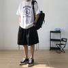 Wide Leg Shorts Men Short Oversize Vintage Men's Shorts Summer Sports Running Cargo Pants