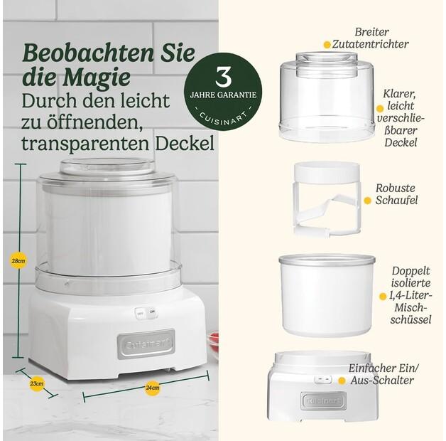 Cuisinart ICE21E Cool Scoops Ice Cream Maker