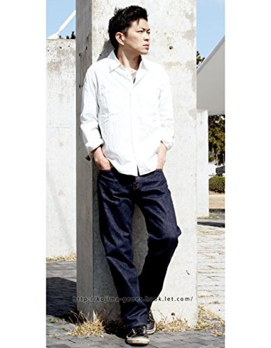 Kojima Jeans 15oz Selvedge Wide Denim Size 34 Wide Bottoms, Men's,