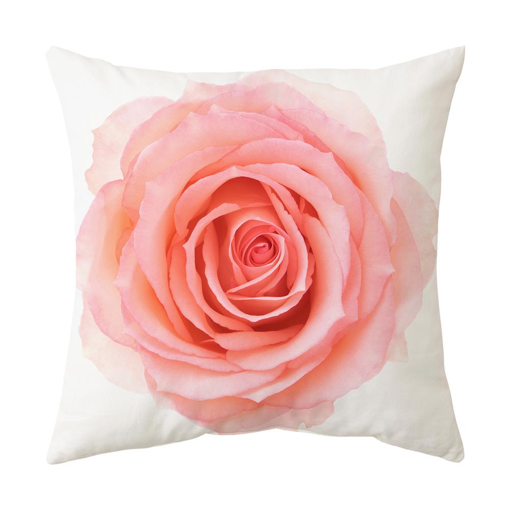 New Pink Pillow Feather Pillow Cover Home Sofa Bed Head Pillow Cover Cushion Cushion Cover