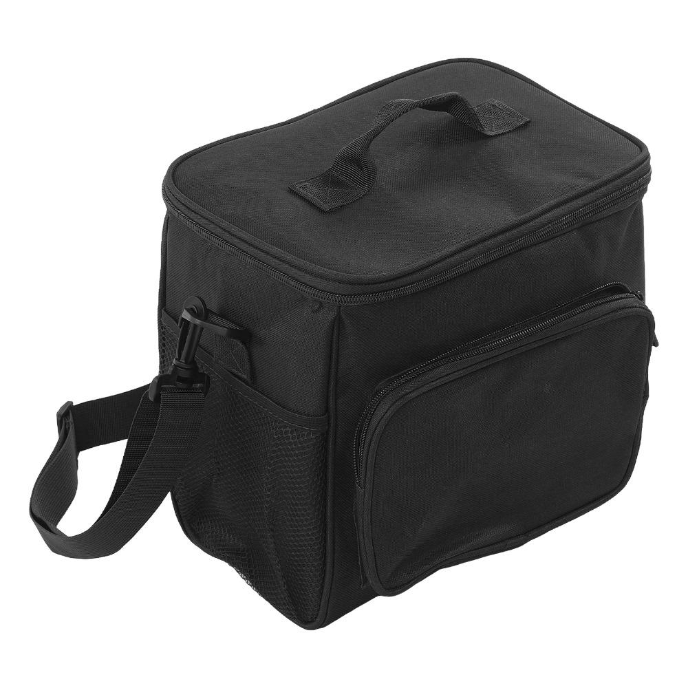 Oxford Fabric Insulated Lunch Bag Large Capacity Cooler Lunch Bag Lunch Container  Outdoor Use