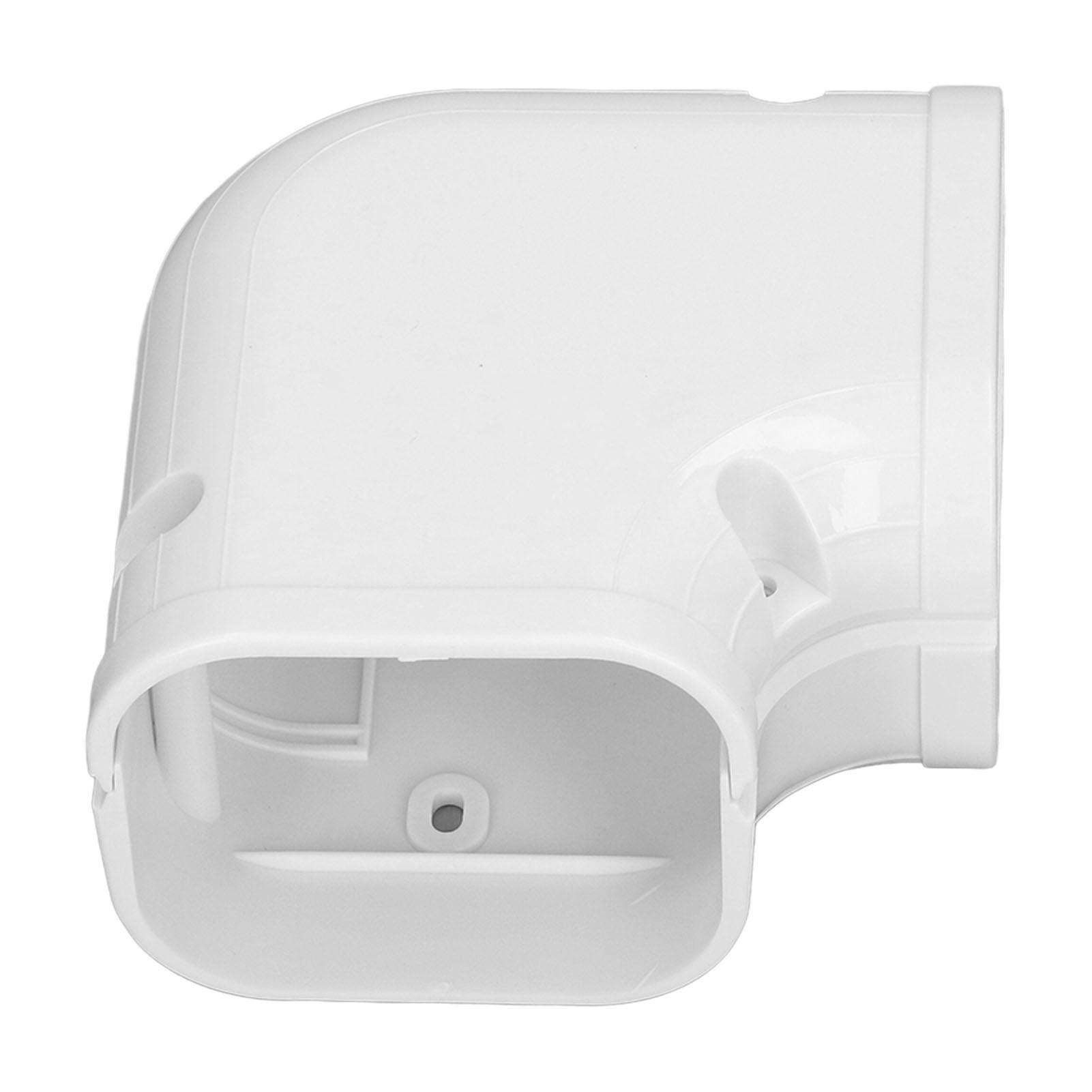 

90 Degree Flat Elbow Line Cover PVC Mini AC Flat Elbow Line Cover for 1 to 2 Horsepower Air Conditioner