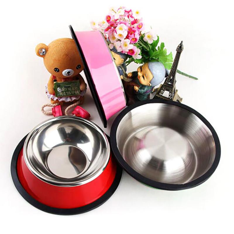 Premium Quality Posh Paws Non-slip Stainless Steel Cat And Dog Feeding Dish Bowl