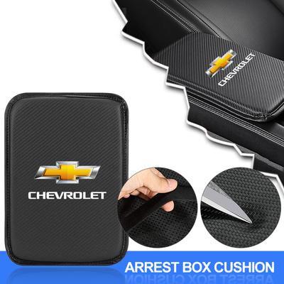 Auto-Armlehnenbox-Matten Leder-Mittelkonsolenabdeckungen Zubehör für Cruze Malibu Sail Spark Captiva Equinox Trax AVEO Lova