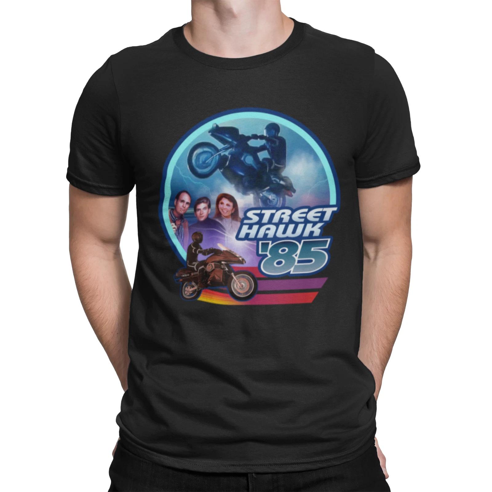 homage horror 80s tv film movie t shirt for halloween street hawk fans L