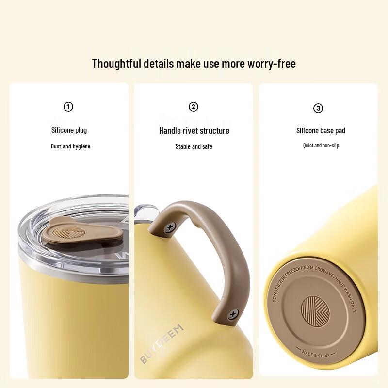 Beiding Large Capacity Insulated Straw Tumbler