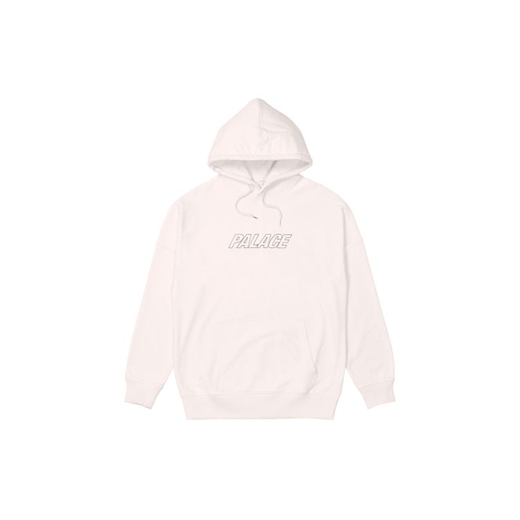 Palace FW21 Ultimo Series Jumbo Tri-Ferg Drop Shoulder Hoodie Unisex Hoodie Pink P21CS254