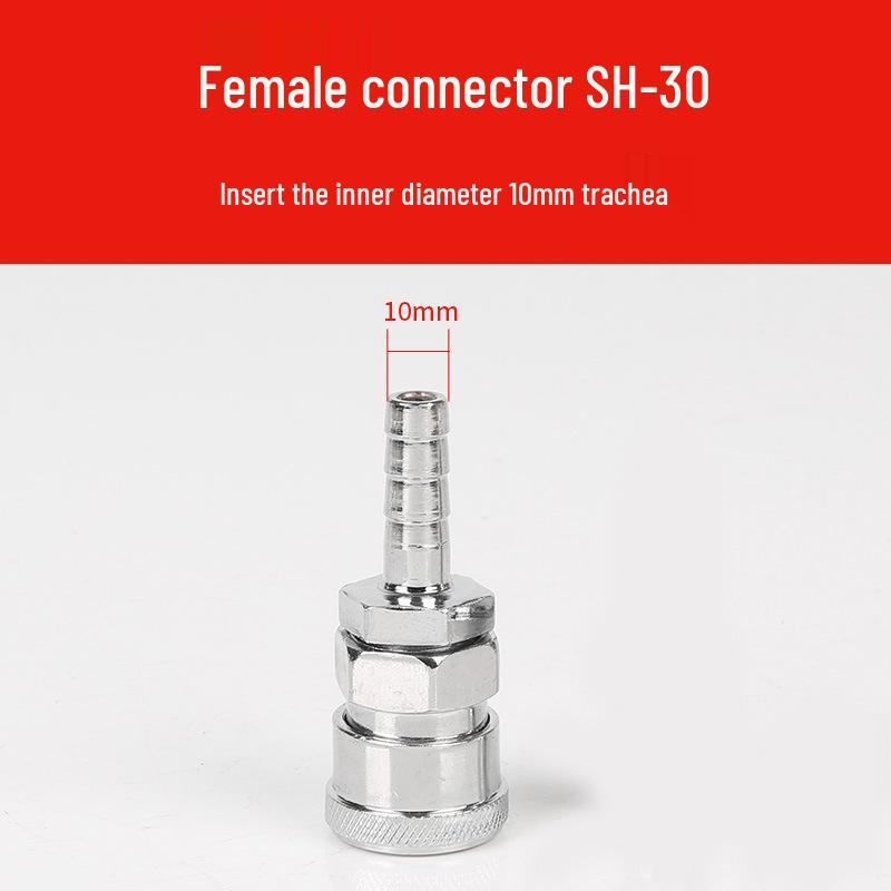 Pneumatic C-Type Quick Connector for Air Hose and Compressor Accessories