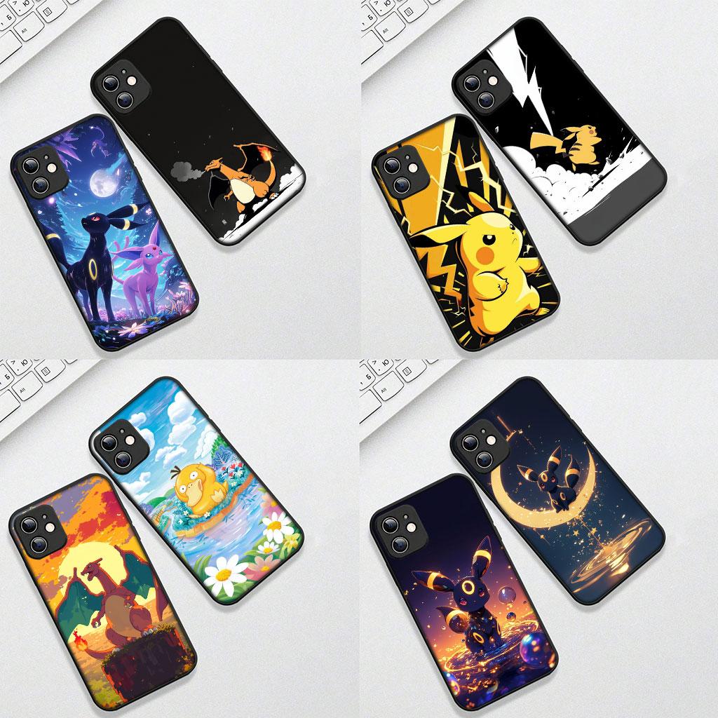 Charmander P-Pikachus P-Pokemons GO Phone Cover for Xiaomi Redmi Note 13 A3 A4 14 Pro Plus 9T 14C 13C 9C NFC + Pro+ 5G 4G Case