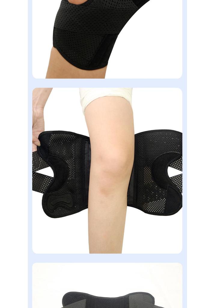 8th Gen Anti-Slip Knee Pads for Sports & Mountaineering - Patella Protectors for Men & Women, Warm with Spring Support