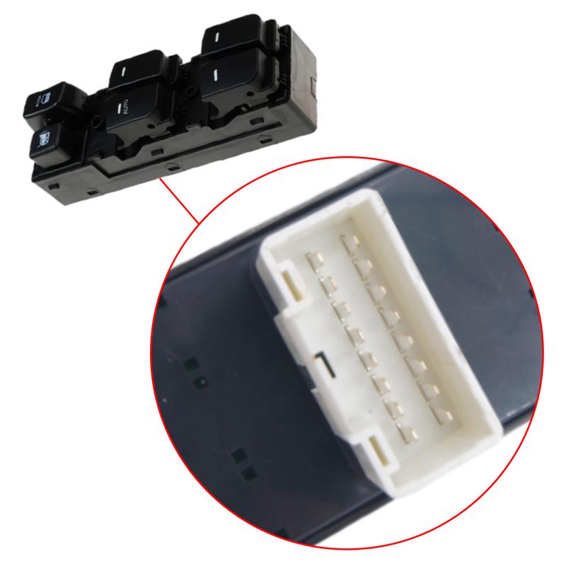 16p Front Left Car Power Window Switch Panel Master Console Control Switch 93570-1M110 for Kia Forte 2010 2011 2012 2013
