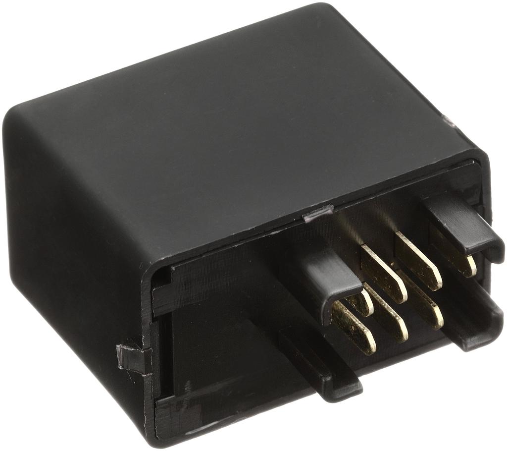 Kijima Motorcycle Parts IC Turn Signal Relay, 12V 0.05-10A, 7-Pole for Suzuki, 304-0533