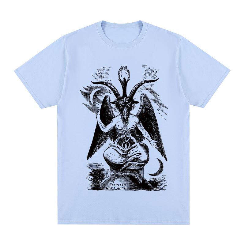 baphomet behemoth Vintage tshirt Satanic Devil Cool Breathable Graphic Cotton Unisex T shirt New TEE TSHIRT Womens tops