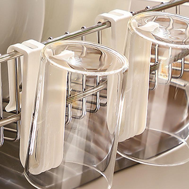 Kitchen Utensil Drying Basket Drying Rack Holder Kitchen Drying Basket Utensil  Silverware Holder and Cutlery Drainer for Spoons