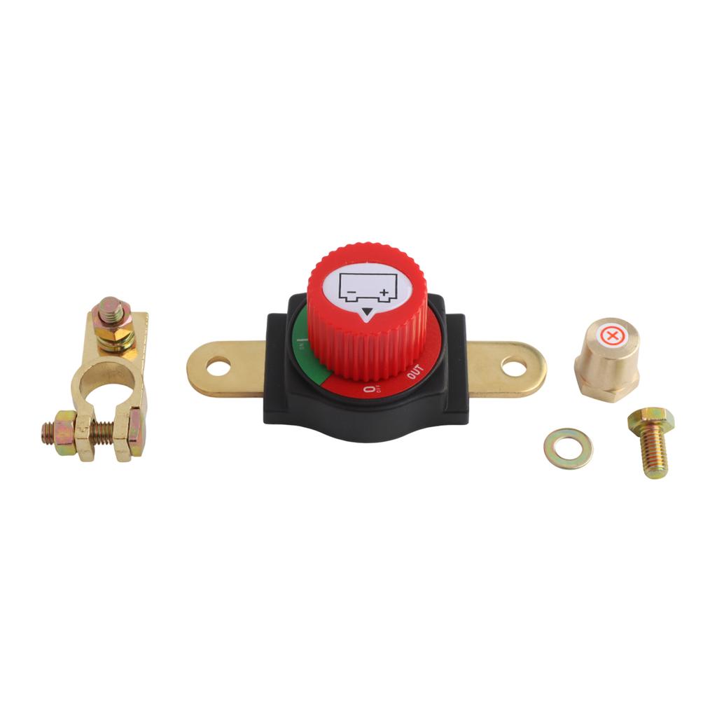 Car Battery Switch As Shown In The Figure Marine Battery Switch Safety Disconnect Switch 12V Battery Disconnect For RV