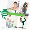 Breathable Yoga Stretch Band 10 Loops Stretch Out Strap with Loops  Gym Exercise