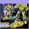 Kit di Costruzione Armatura da Battaglia di Bumblebee con Pezzi in Plastica ABS per Bambini e Collezionisti