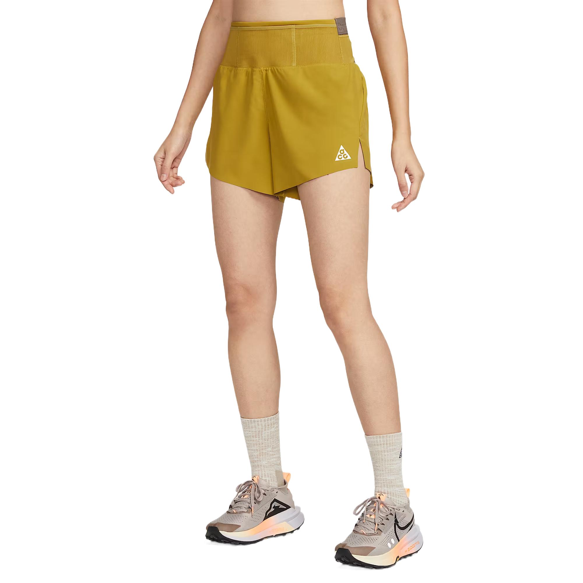 Nike ACG Quick-Dry Mid-Rise Moisture-Wicking Running Shorts Women shorts IO9658-322 XS