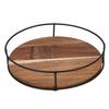 Turntable Rotating Seasoning Rack for Cabinet Pantry Kitchen Countertop Compact Versatile Round Organization Tray