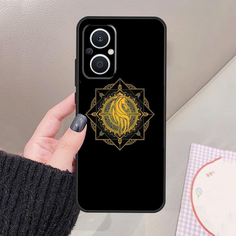 Rider of Rohan Funda For OPPO Reno 13 11 12 14 Pro 13F 14F 12F 11F 7 8 Lite OPPO Find X5 X6 X8 X9 Pro Case