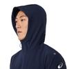 Trainingskleding WATERAFSTOTEND STRETCH GEWEVEN HOODIE MIDNIGHT 3XL [ASICS]