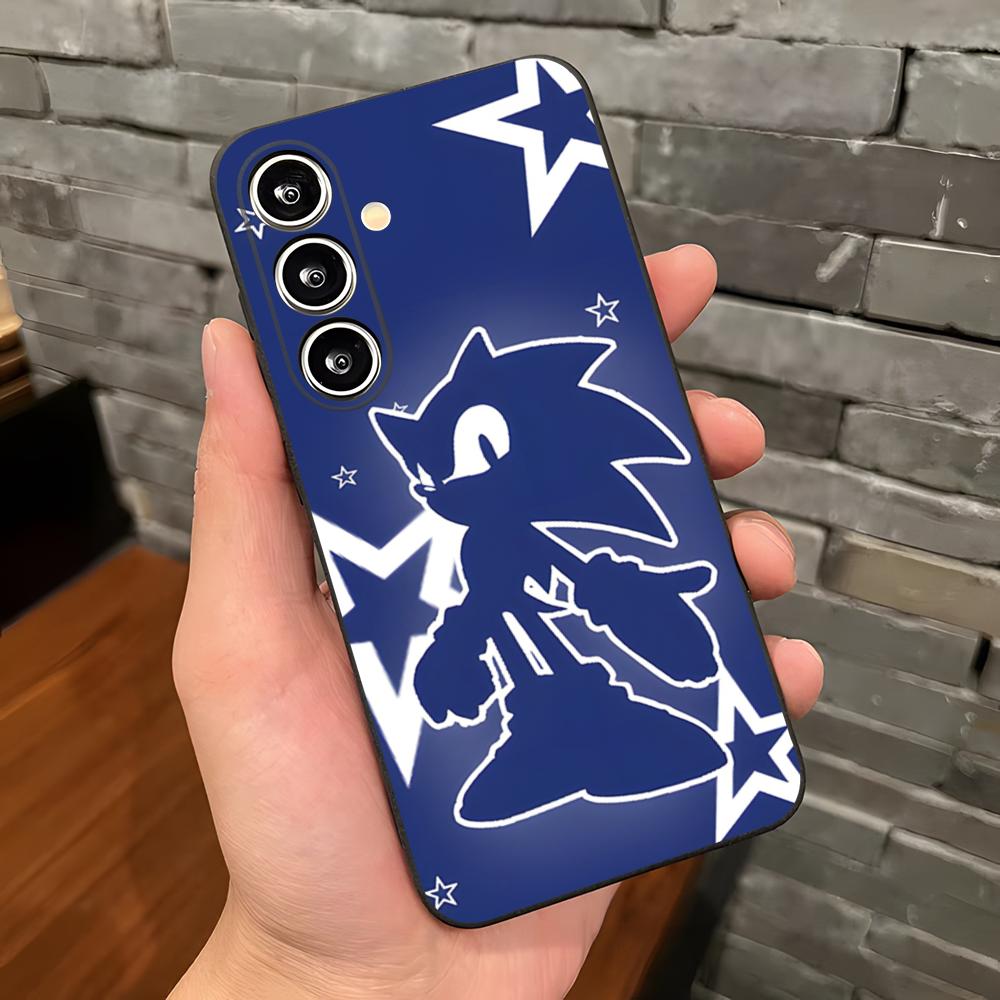 Anime S-Sonic Igel Handyhülle Für Samsung S26 S25 Plus S20 S20 Plus S22 Ultra S23 FE S21 Plus S21 Ultra Weiche Hülle