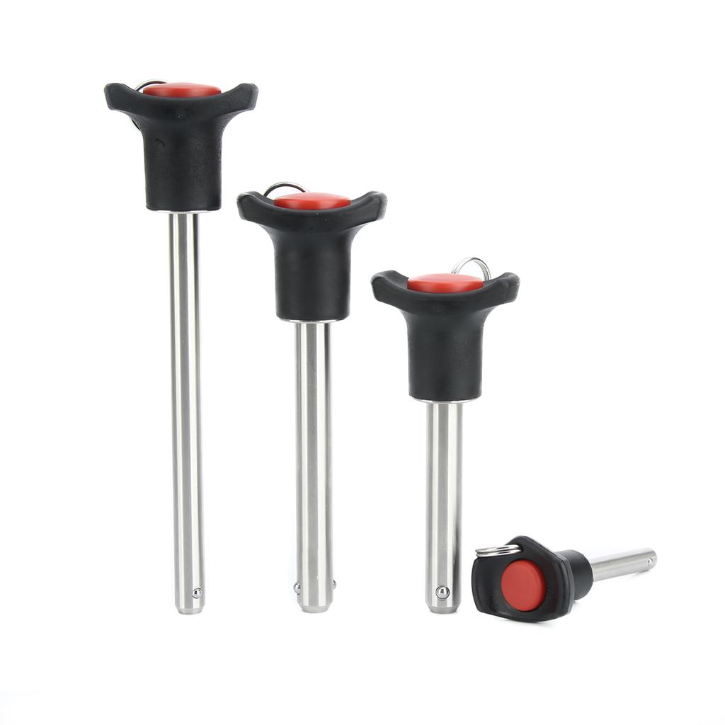 Button Type Quick Release Ball Head Locking Pin Resin Handle Quick Release Pin Safety Pin Positioning Pin With Rope