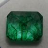 8 Ct Natural Certified Emerald Emerald Shape Green Colombian Loose Gemstone A-3860b