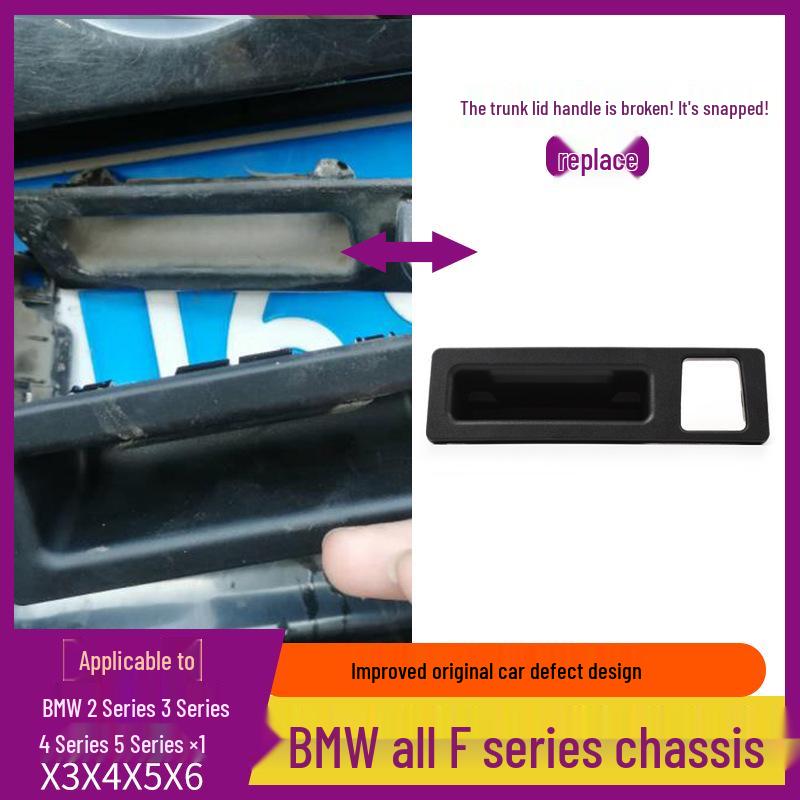BMW 2, 3, 4, 5 Series & X1/X3/X5 Trunk Tailgate Handle with Camera