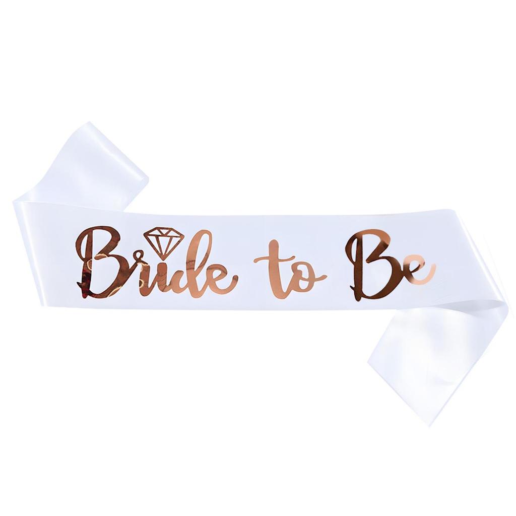 13-Piece Bachelorette Party Set: Metal Crown, Headband, Veil, Sash, Bride & Bridesmaid Gifts