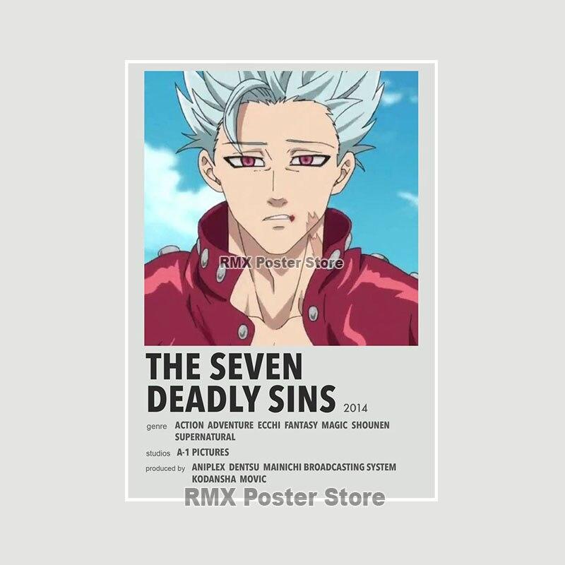 White Coated Paper Anime Posters Tokyo Revengers Fire Force Cover Prints Home Decor Manga Wall Stickers Bar Decoration Painting