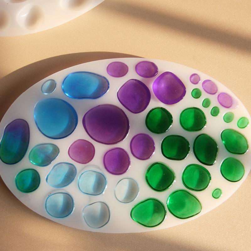 Sturdy Silicone Rings Mould For Unique Gemstones Effect Jewelry Making Artisanal Craft