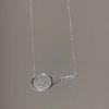 Exquisite Tennis Racket Necklace Zirconia Metal Sweater Chain Pendant Necklace  Jewelry Gifts