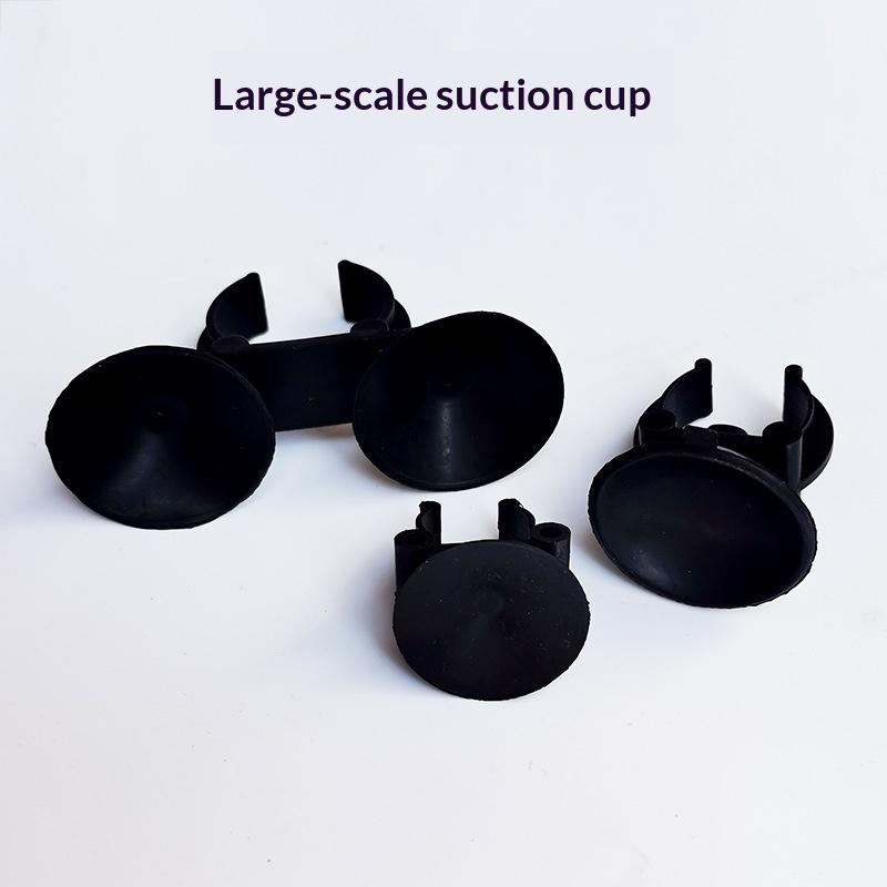 New 5Pcs Aquarium Fish Tank Lamp Fixed Suction Cup Suction Heating Rod Suction Cup Oxygen Tube Suction Cup Water Pipe Clamp Clip