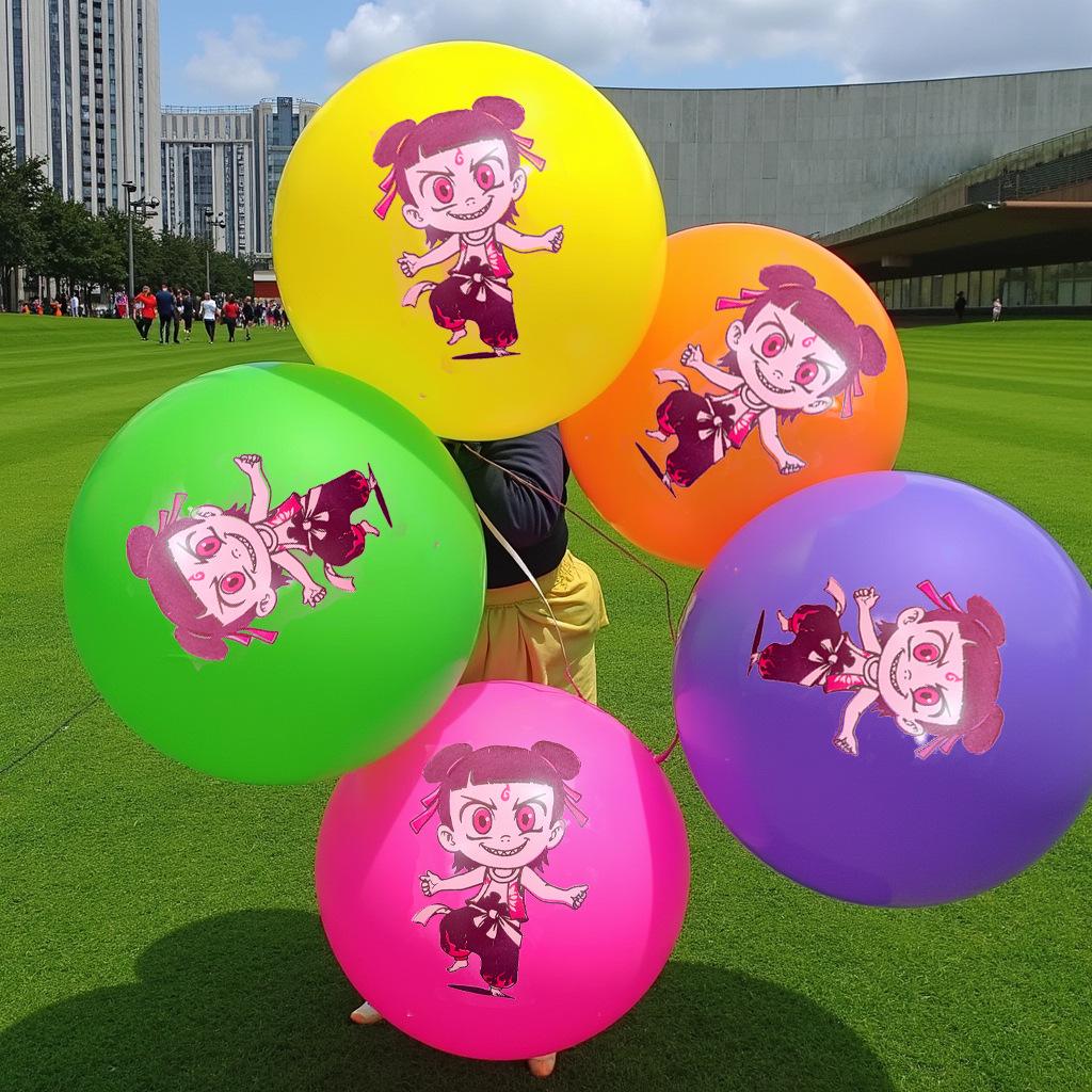 36-Inch Thickened Latex Round Macaron Balloon for Birthday Party Decoration