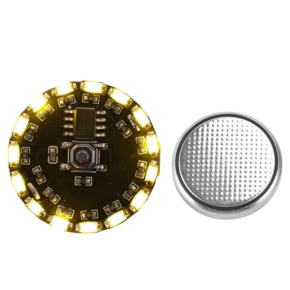 16 Modes Button Switch Control Flow Lights Wireless Lamp Flashing Gradient Rotating Lamp Breathing Lights Model Toys